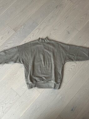 TNA Women's Mock Turtleneck Sweater in Olive